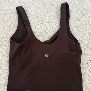 Lululemon Brown align tank top